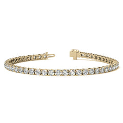 8.5 CTW Lab Grown Diamond Tennis Bracelet in 14kt White/Yellow Gold