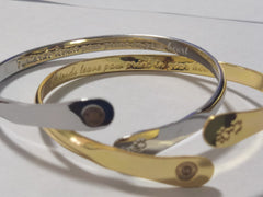 Furry Friends Bracelets, Engraved Furiends leave paw print in your