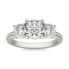 AGI Certified 2 CTW Classic Three-Stone Round Lab Grown Diamond (G-VS)