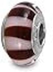 Galaxy Gold GG Genuine Murano Glass Charm Fit Pandora Charm Bracelets,925 Sterling Silver Colored Swirl Rainbow STRIPES ZEBRAS Snake lizard Charm Original Glass Bead for Bracelet and Necklace