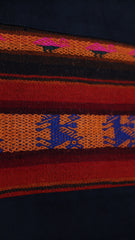 Land R, Peruvian Made, Handwoven Matte Black Tote Bags, Sunset