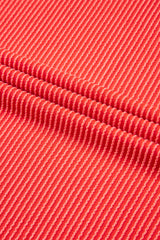 Iceland Blue Ribbed Textured Loose Fit Tee & Shorts Set