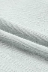 Black Plain Textured Button Up Shirt Shacket with Flap Pockets