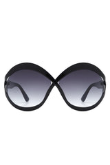 Raelis - Oversized Chic Oval Fashion Women's Round Sunglasses