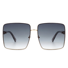 Proburg - Classic Square Tinted Fashion Oversize Women Sunglasses