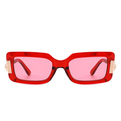Sylphine - Oversize Sporty Square Chunky Shield Sunglasses