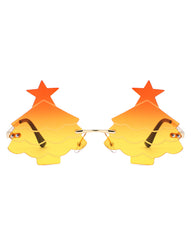 Nyxara - Novelty Christmas Tree Tinted Sunglasses