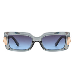 Sylphine - Oversize Sporty Square Chunky Shield Sunglasses