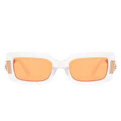Sylphine - Oversize Sporty Square Chunky Shield Sunglasses