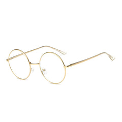 ABERDEEN | Round Clear Lens Metal Fashion Glasses Sunglasses Circle Ey