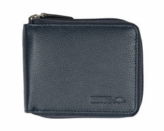 Men's Zip Around Coin Wallet