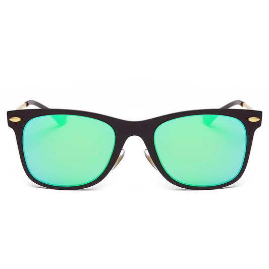 DUGALD | Classic Horn Rimmed Rectangle Fashion Sunglasses