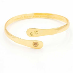Furry Friends Bracelets, Engraved Furiends leave paw print in your