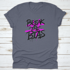 Urban Street Grafitti Style. Slogan Of Break The Bias. International