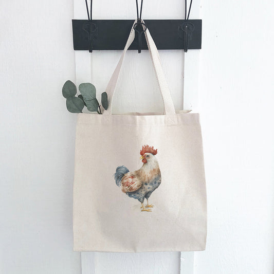 Farmhouse Chicken - Customizable Canvas Tote Bag