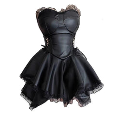 Dresses For Women 2023 90s Vintage Clothes Gothic Black Party Hollow