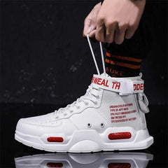 Brand Mens Casual Sneakers High-tops Sneakers Trendy Boys Basketball