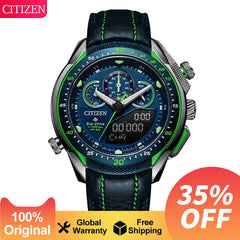 Original CITIZEN Men Watch Light Eco Drive Men's Waterproof Diving