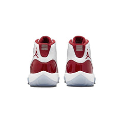 Nike Air Jordan 11 Retro Gs 'cherry' Sneakers Shoes-378038-116 With
