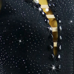 Latin Dance Dress Stage Clothes Women's Costume Outfit Sports Line