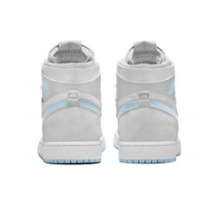 Nike Jordan 1 High Zoom Air CMFT Grey Fog Celestine Blue Women's