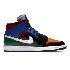 Nike Air Jordan 1 Mid SE "Multicolor Patent" Sneakers shoes CV5276-001