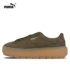 PUMA Platformm Trace Luxe retro casual low top board shoes with sponge