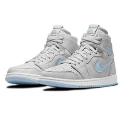 Nike Jordan 1 High Zoom Air CMFT Grey Fog Celestine Blue Women's