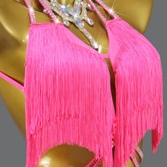 New Latin Dance Dress Competition Sexy Women Ball Party Performance