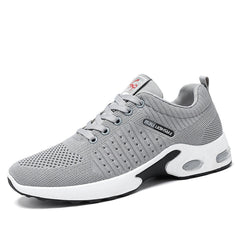 Shoes men new trend men's shoes breathable lace-up running shoes