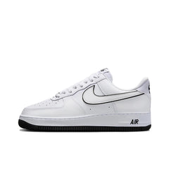 Nike Air Force 1 07 Woman Skateboarding Shoes Classics Black White