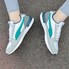 PUMA unisex Fashionable low-top lightweight casual shoes with spliced