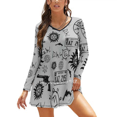 Supernatural New Summer Cut Sexy Dresses Ladies Club Wear Party