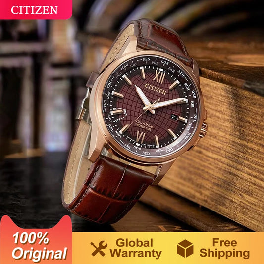 Original CITIZEN Watch Men's Watch Quartz Eco-Drive Sunstar Dual