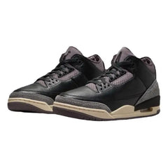 Nike A Ma Maniere X Air Jordan 3 "Black" Sneakers shoes FZ4811-001