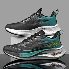 Marathon Carbon Plate Men Sports Running Shoes Lightweight Breathable