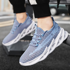 2023 New Summer Sneakers Men Mesh Breathable Running Tennis Shoes