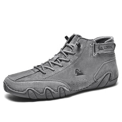 Men Boots Casual Motorcycle Winter Shoes 2023 Waterproof High Top