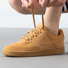 NIKE COURT VISION LOW Men's Shoes 2024 Autumn New Wheat Color Sports
