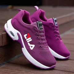 New Running Shoes Ladies Breathable Sneakers Summer Light Mesh Air