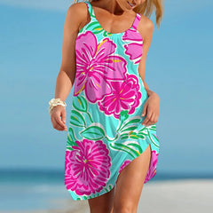 Beach Dress For Woman Sexy Sleeveless Black Women's Slip Dresses Girls