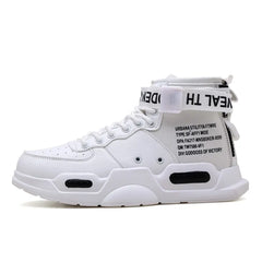 Brand Mens Casual Sneakers High-tops Sneakers Trendy Boys Basketball