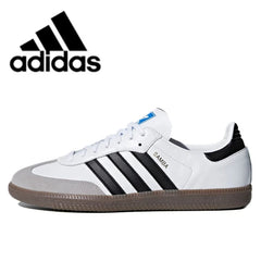 Adidas Original samba OG men soft leather skateboard shoes wales