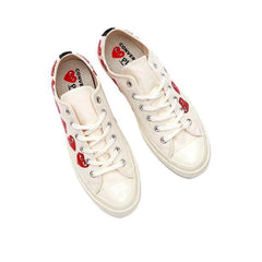 Converse 1970s Rei Kawakubo Red Heart String Label Anti slip Sweat