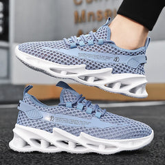 2023 New Summer Sneakers Men Mesh Breathable Running Tennis Shoes
