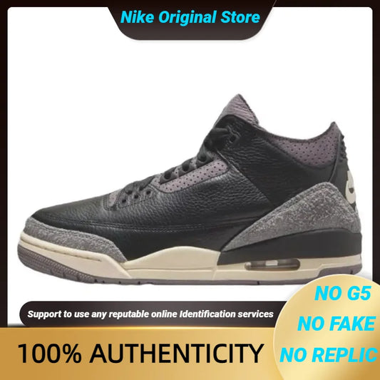 Nike A Ma Maniere X Air Jordan 3 "Black" Sneakers shoes FZ4811-001