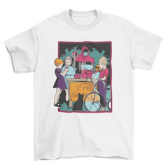 Halloween Cult Drinking Gathering Dark T-shirt