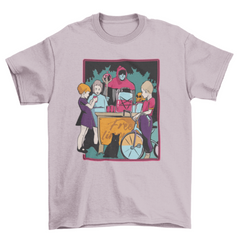 Halloween Cult Drinking Gathering Dark T-shirt