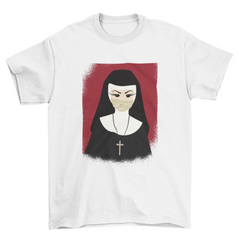 Halloween Nun T-shirt