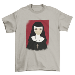 Halloween Nun T-shirt